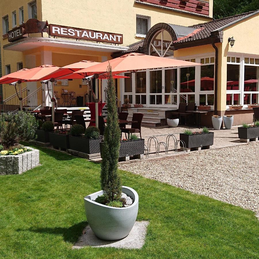 Hotel Goldbaechel Wachenheim an der Weinstraße Eksteriør billede